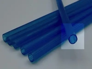 Pebax multi-lumen tubing cross section for medical device assembly pebax extruder 2